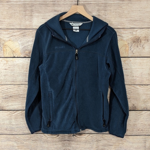 Columbia Other - Columbia full zip fleece hooded jacket